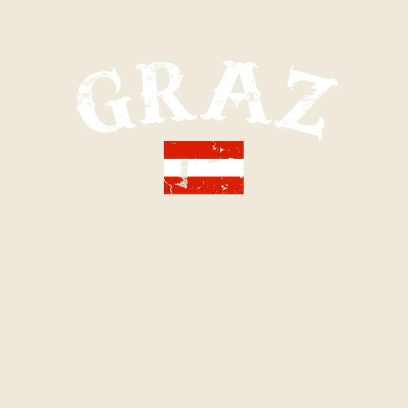 Graz Austria Vintage Flag Austrian