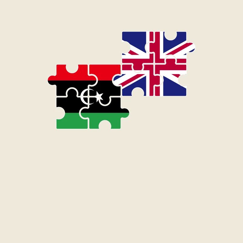 Libye Royaume-Uni Drapeau britannique libyen