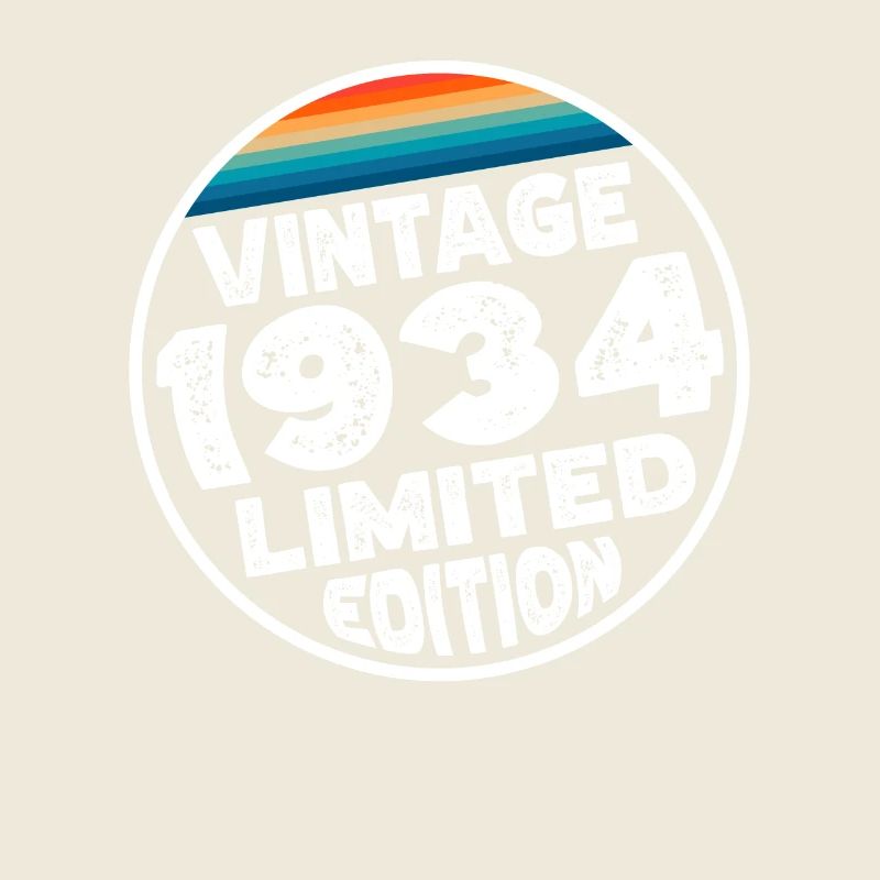 Limited Edition since 1934 Geburtstag Geschenk