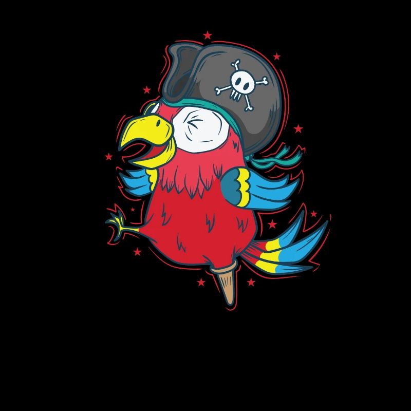 Papagei Pirat Vogel Sprechen Tier