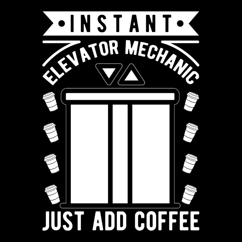 Funny Elevator Inspector Elevator Mechanic Coffee