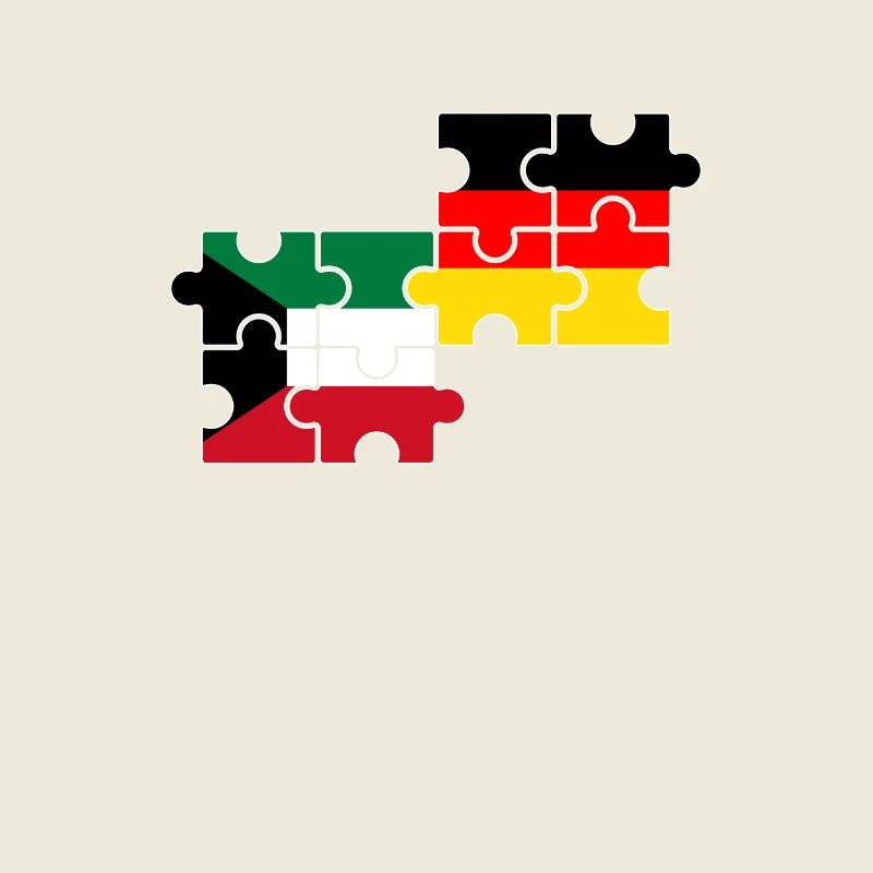 Kuwait Germany Flag German Kuwaiti