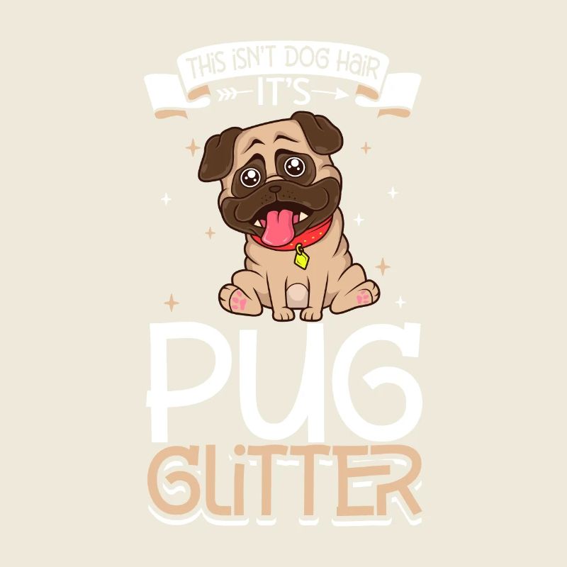 Pug Glitter