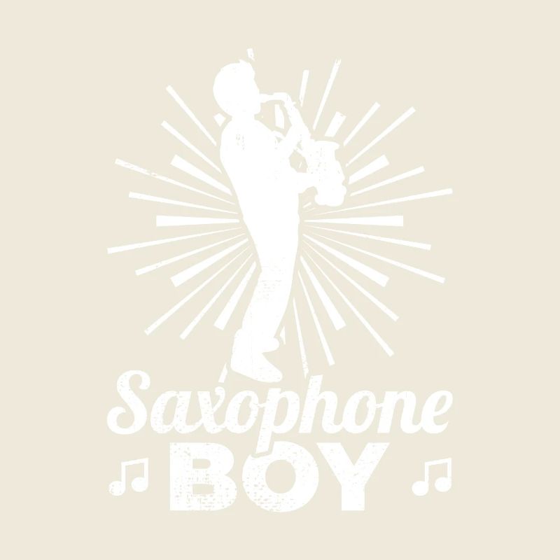 Saxophon Junge