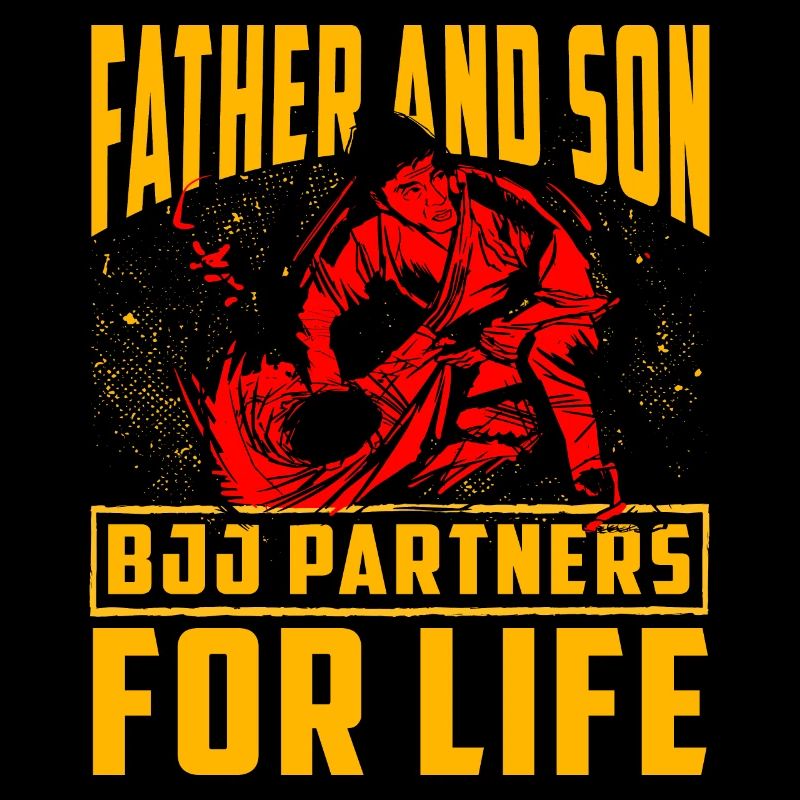 Father and Son BJJ Partners for Life