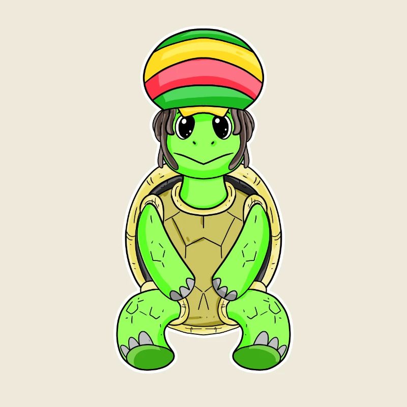 Rasta Schildkröte