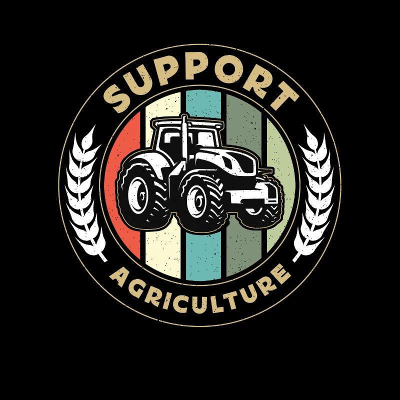 Harvester Support Agriculture Farming Life Farmer