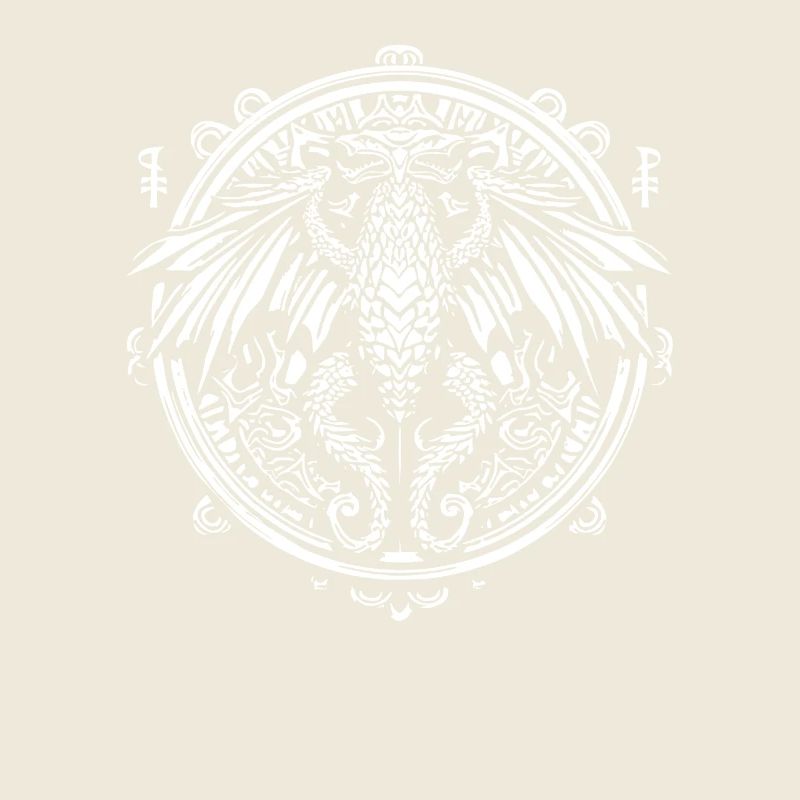 Symbole d’un dragon à deux têtes