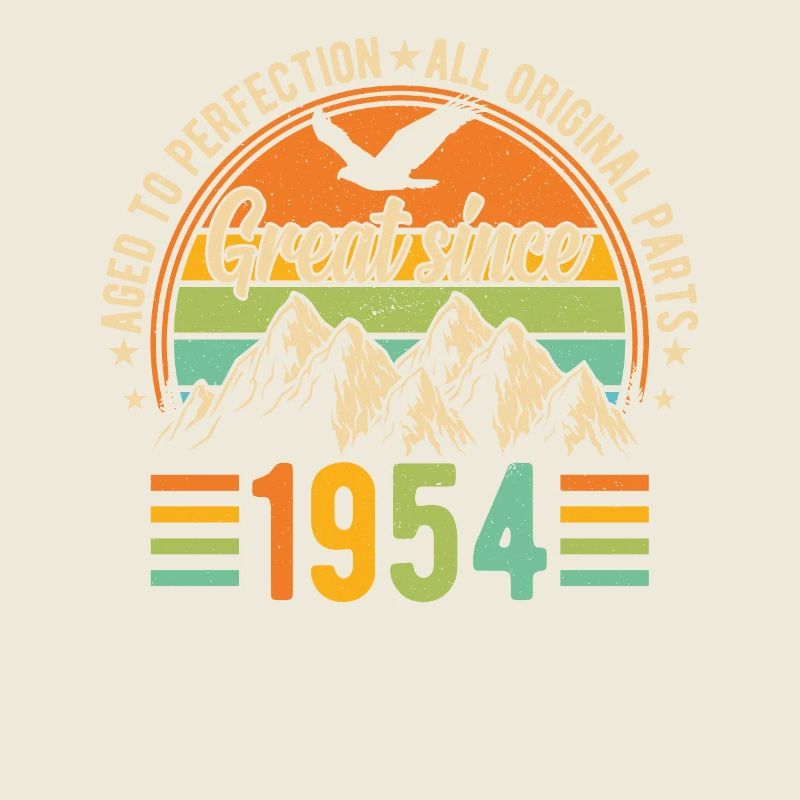 1954 Birthday Retro