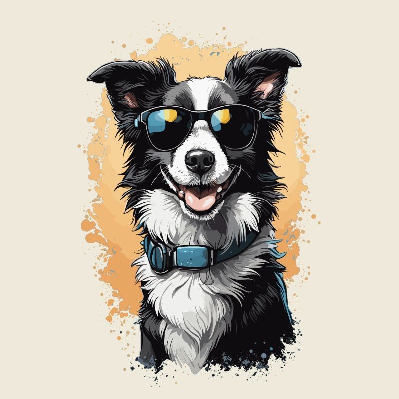 Border Collie Elegance pour les amoureux des chiens