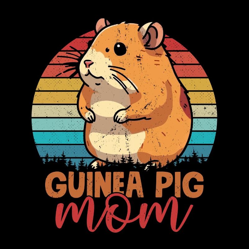 Cochon d’Inde Maman Rongeur Cochons d’Inde Cavy Amant