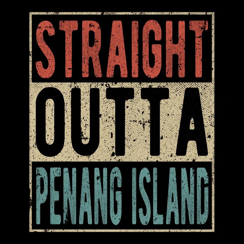 Direkt vor der Insel Penang