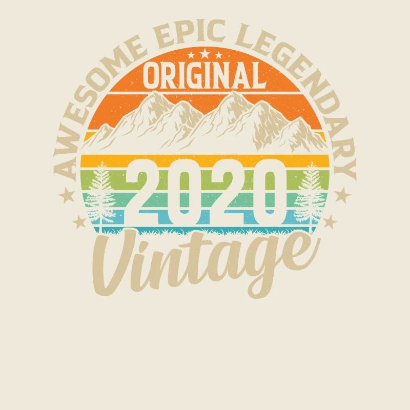Vintage 2020 - Zeitloses Geschenk zum Geburtstag