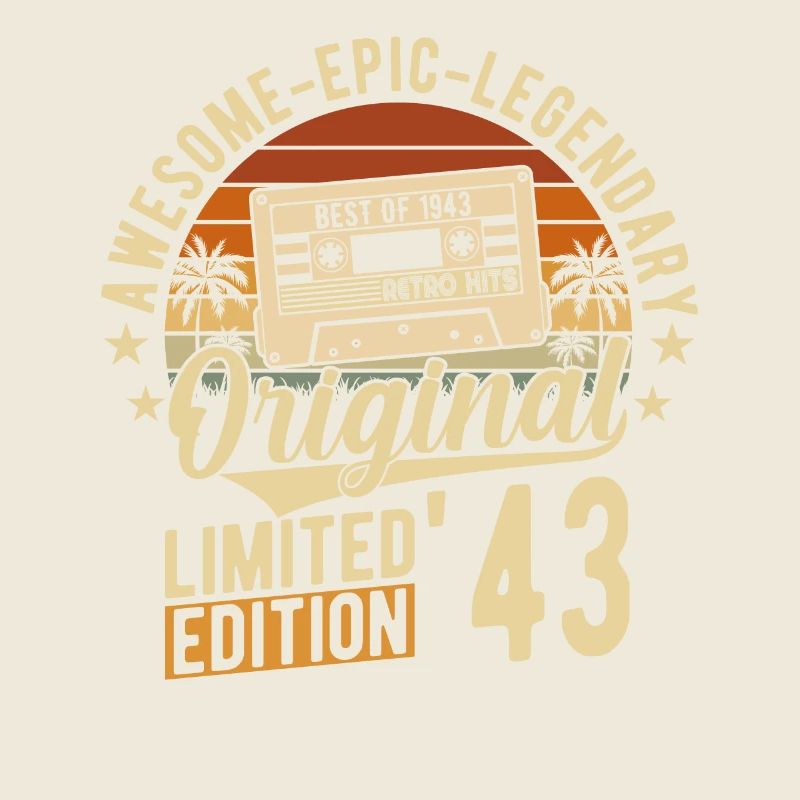 Vintage 1943 - Geburtstag Geschenk Idee