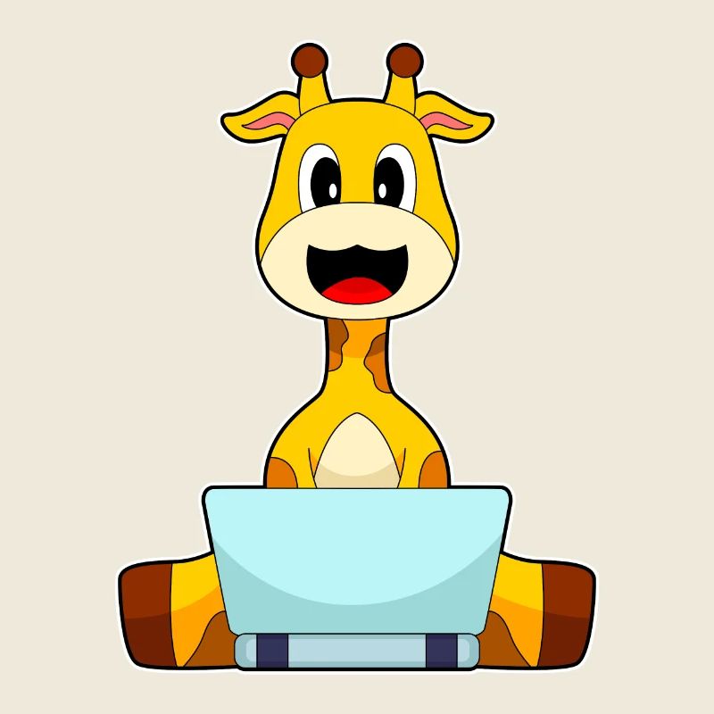 Giraffe Laptop