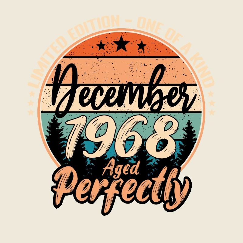 Décembre 1968 anniversaire 1968 légendes Décembre