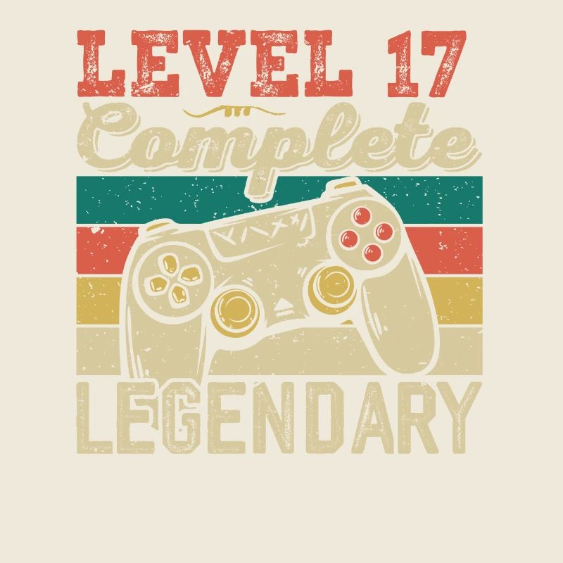 Level 17 Complete, 17th Birthday Gift