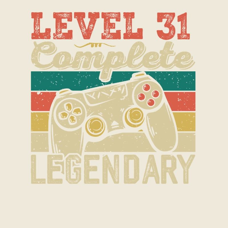 Niveau 31 Complete, Cadeau D'anniversaire 31 Ans