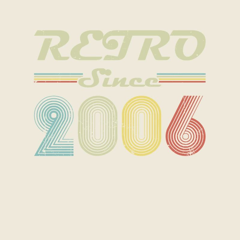 Retro seit 2006 Geburtstagsgeschenk