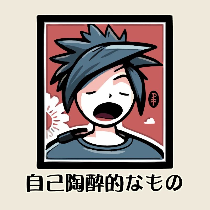 Tarot d’anime : 自己陶酔的なもの - Le Narcissique