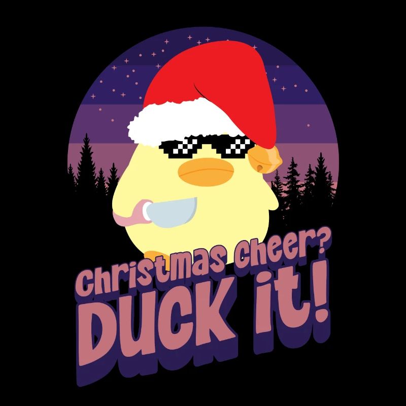 Noël Duck it - Ente mit Messer Duck with Knife