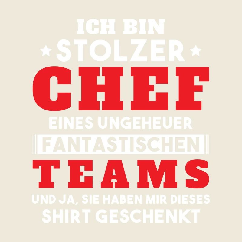 Ich bin Stolzer Chef Geschenkidee
