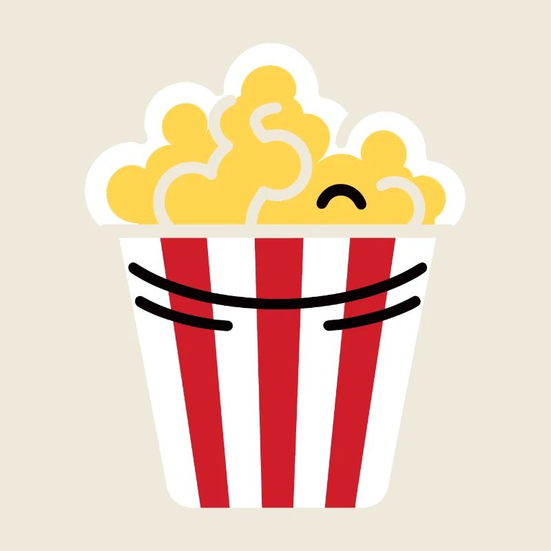 Humour pot de popcorn