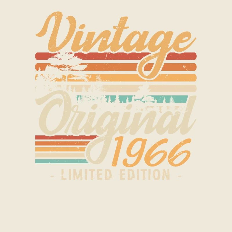 Vintage Anniversary Made in 1966 Retro 1966