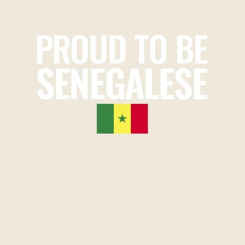Fier d’être drapeau sénégalais du Sénégal
