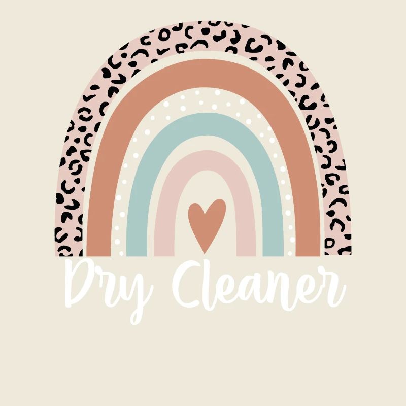 Dry Cleaner Rainbow Leopard Funny Dry Cleaner