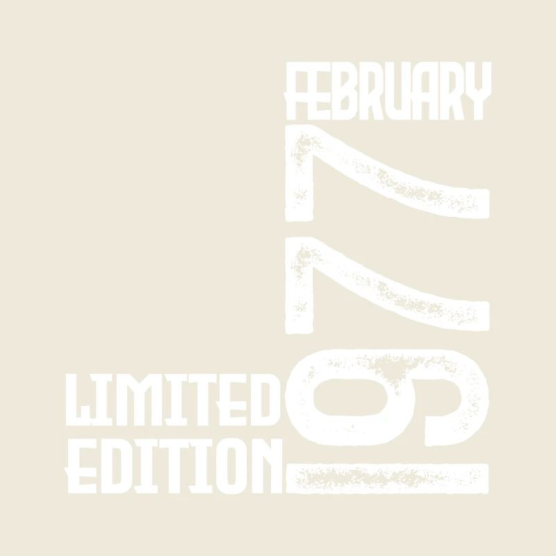 February 1977 Anniversary Gift. February 1977.