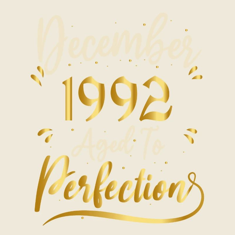 Décembre 1992 Décembre anniversaire December 1992