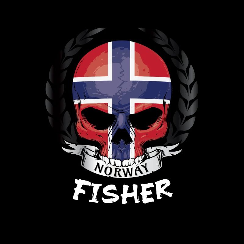 Fischer Angler in Norwegen