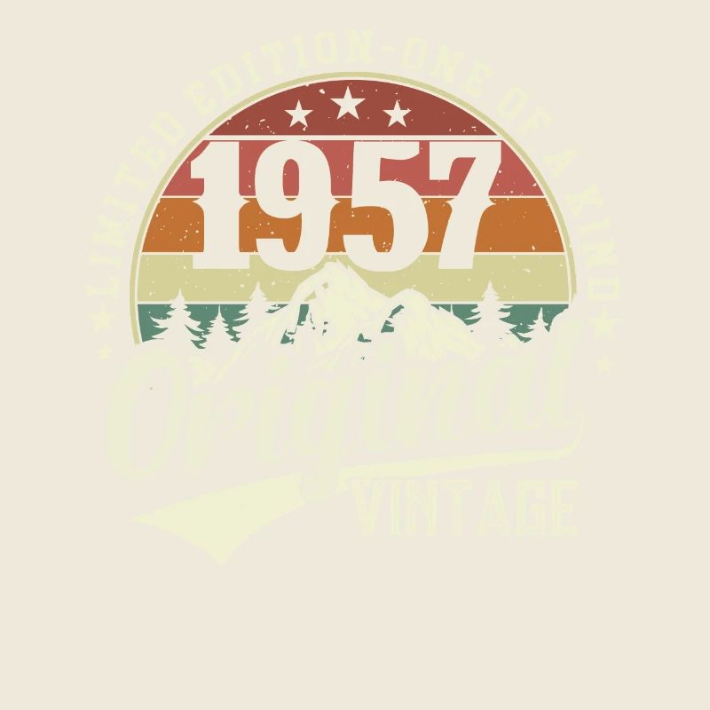 Anniversaire 1957 Style rétro