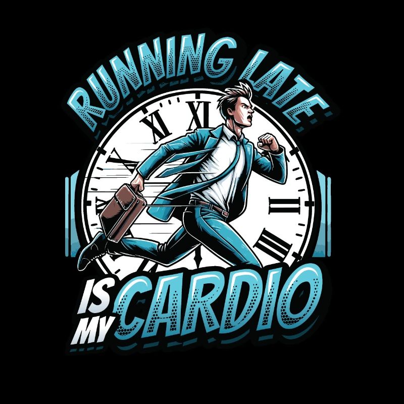 Running Late Humor Sarcasm Always Late
