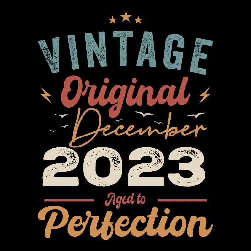 Vintage Geburtstag - Dezember 2023 - Geschenkidee