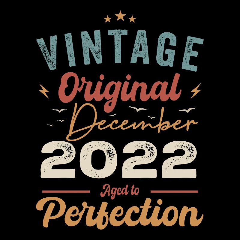 Vintage Geburtstag - Dezember 2022 - Geschenkidee