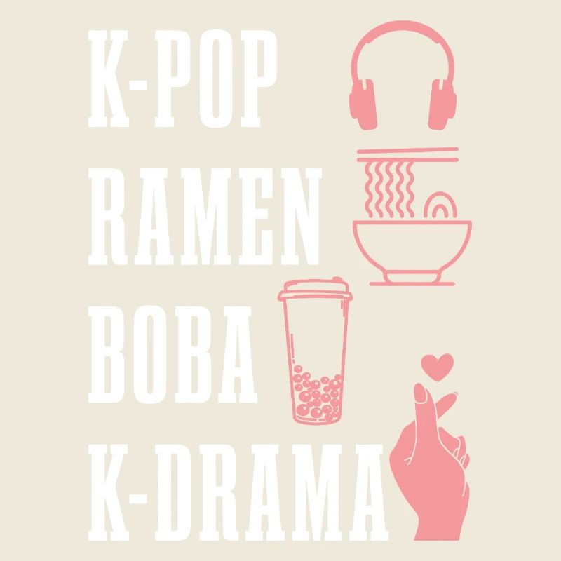 K-Pop Fan cadeau musique pop coréenne