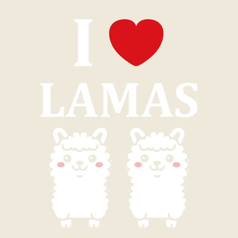 Humour mignon petit lama