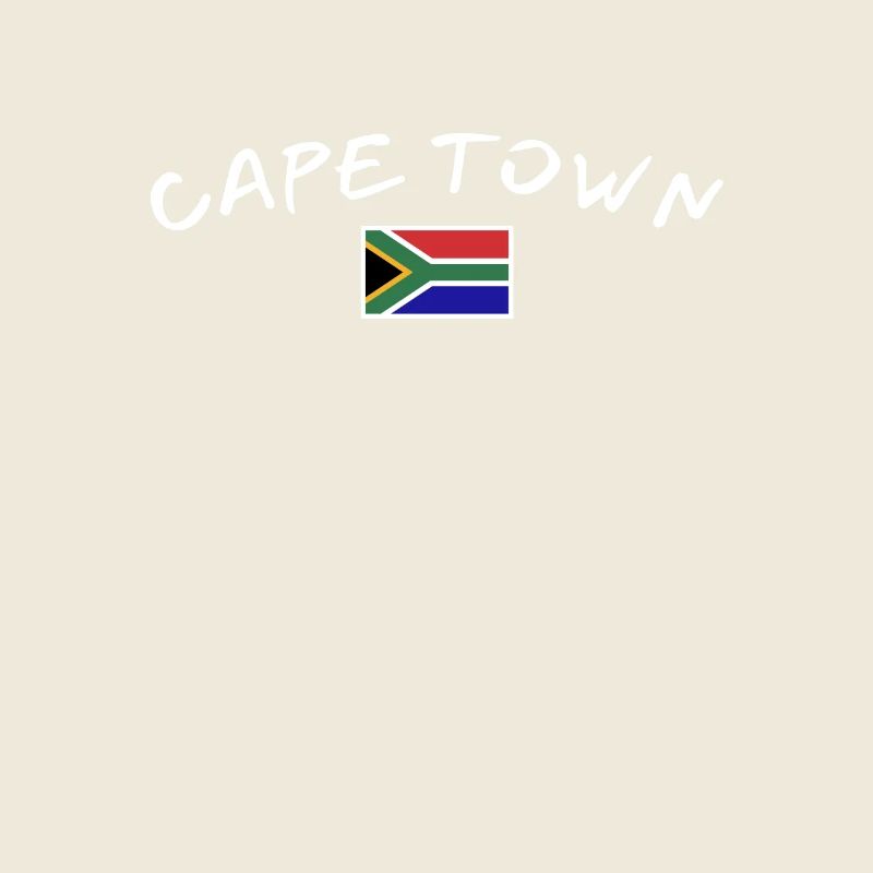 Le Cap Afrique du Sud Drapeau sud-africain