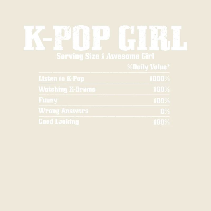 K-Pop Fan cadeau musique pop coréenne