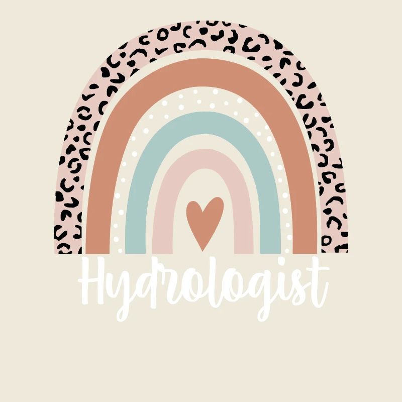 Hydrologist Rainbow Leopard Funny Hydrologist