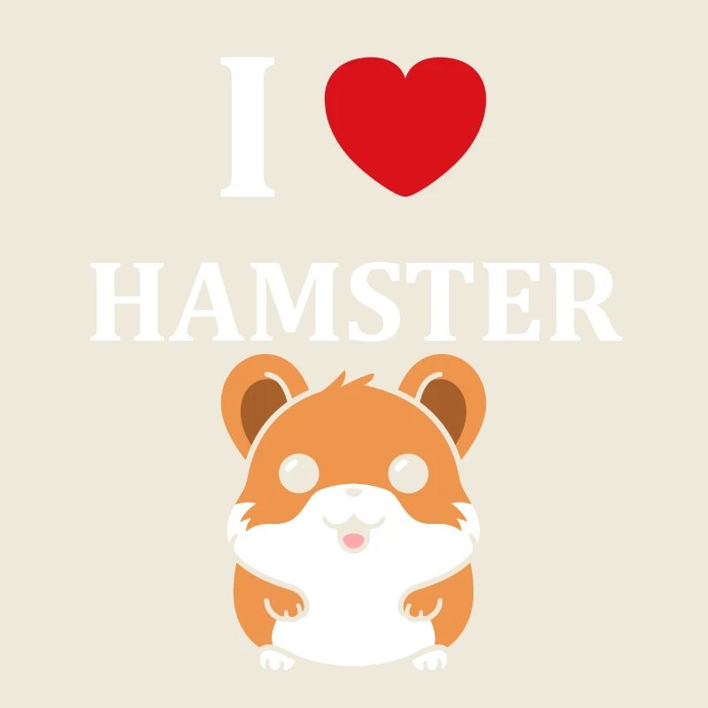 Mignon Humour petit hamster