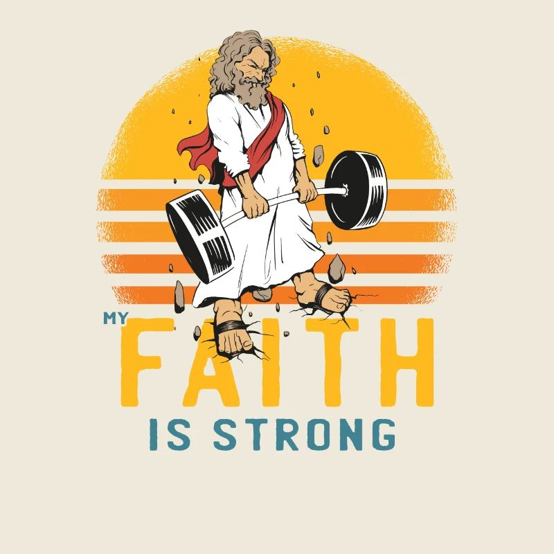 Ma foi est forte - Équipe Jésus 1 Croix 3 clous 4