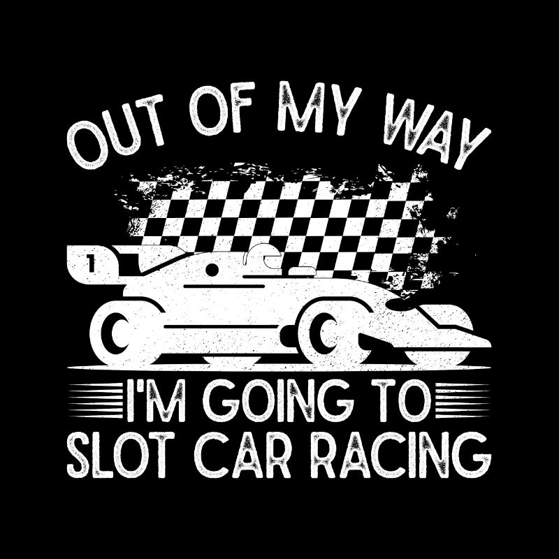 Course de voiture de circuit hors de mon chemin idée cadeau