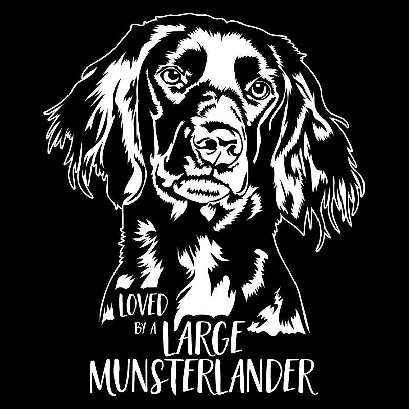 Loved by a Large Munsterlander Hund Hunde Wilsigns