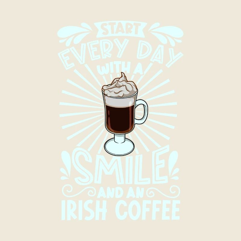 Smile with Irish Coffee