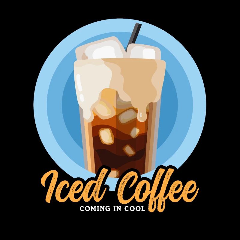 Eiskaffee Iced Coffee Kaffeeliebhaber Geschenk