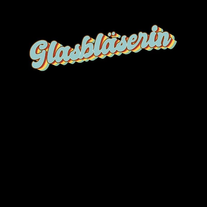 Glaserei Abschluss-Geschenk Glasbläserin