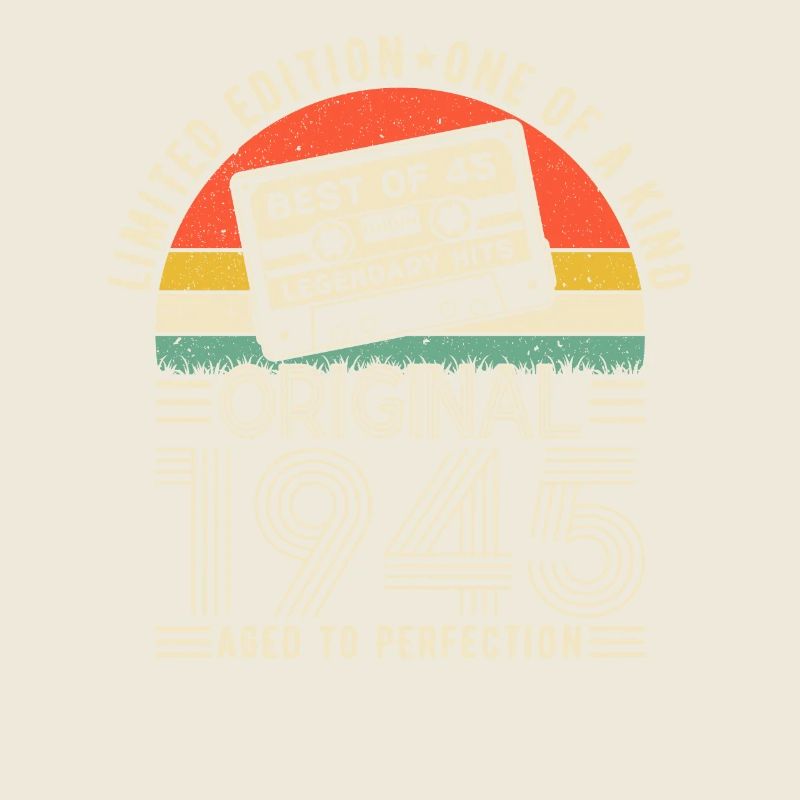 Anniversaire vintage 1945